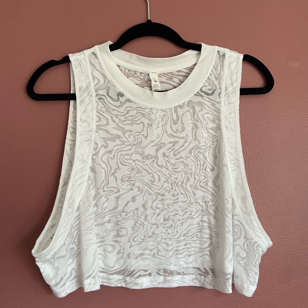 Lululemon all yours cropped tank 12